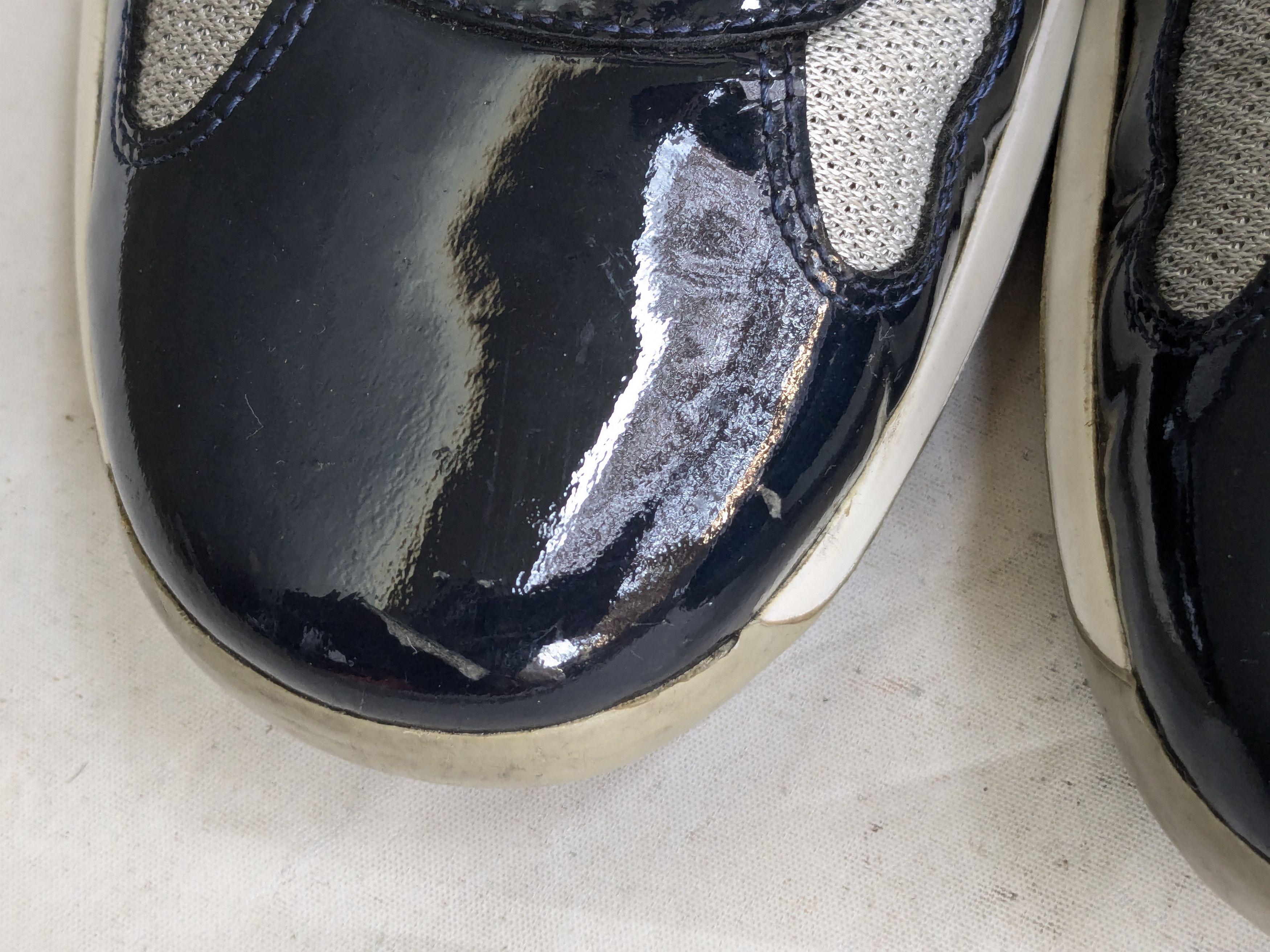 Prada Prada America's Cup Navy Blue Patent Leather 12 Straps Low Size US 12 / EU 45 - 6 Thumbnail