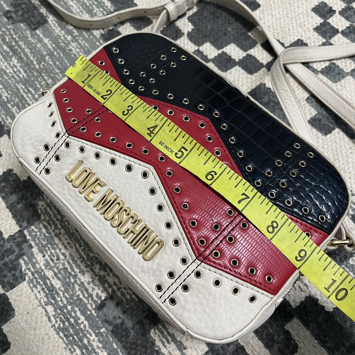 Moschino Authentic Love Moschino by Moschino Leather Sling Bag Size ONE SIZE - 14 Thumbnail