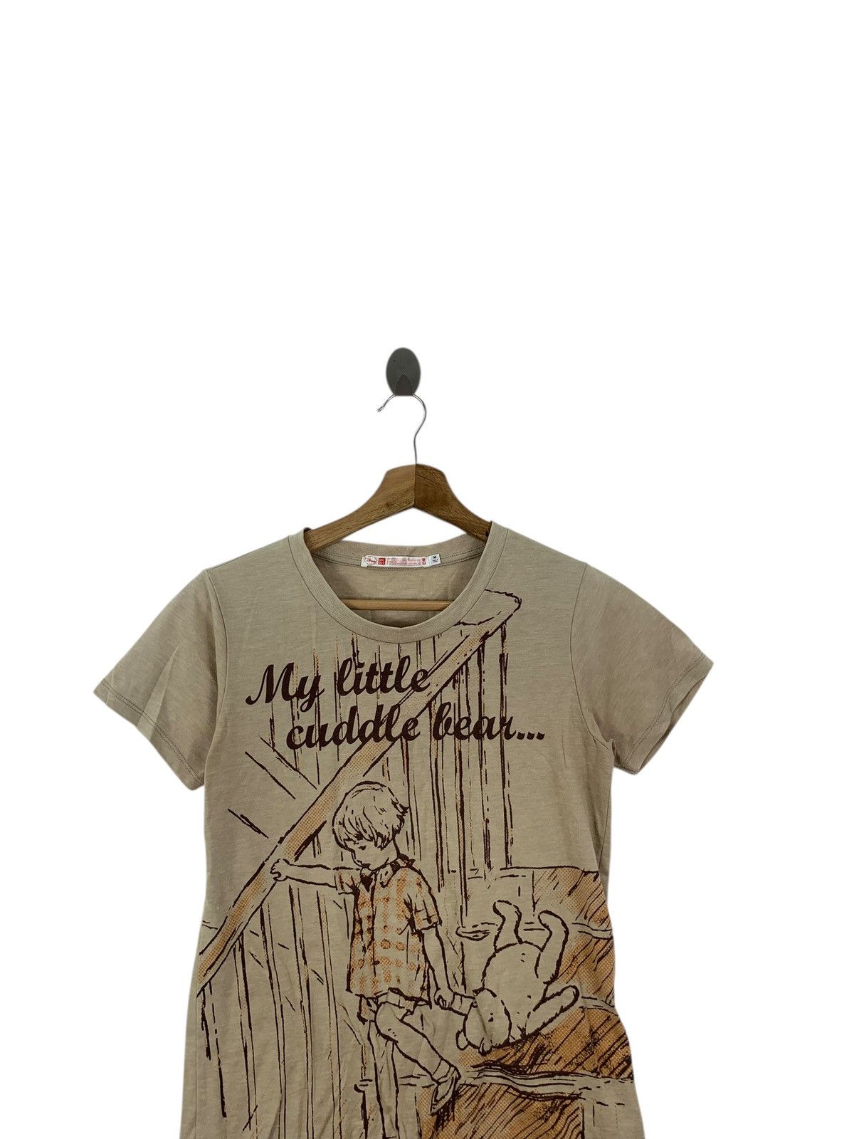 Uniqlo UNIQLO x DISNEY My Little Cuddle Bear Cartoon Tee Shirt Size M / US 6-8 / IT 42-44 - 2 Thumbnail