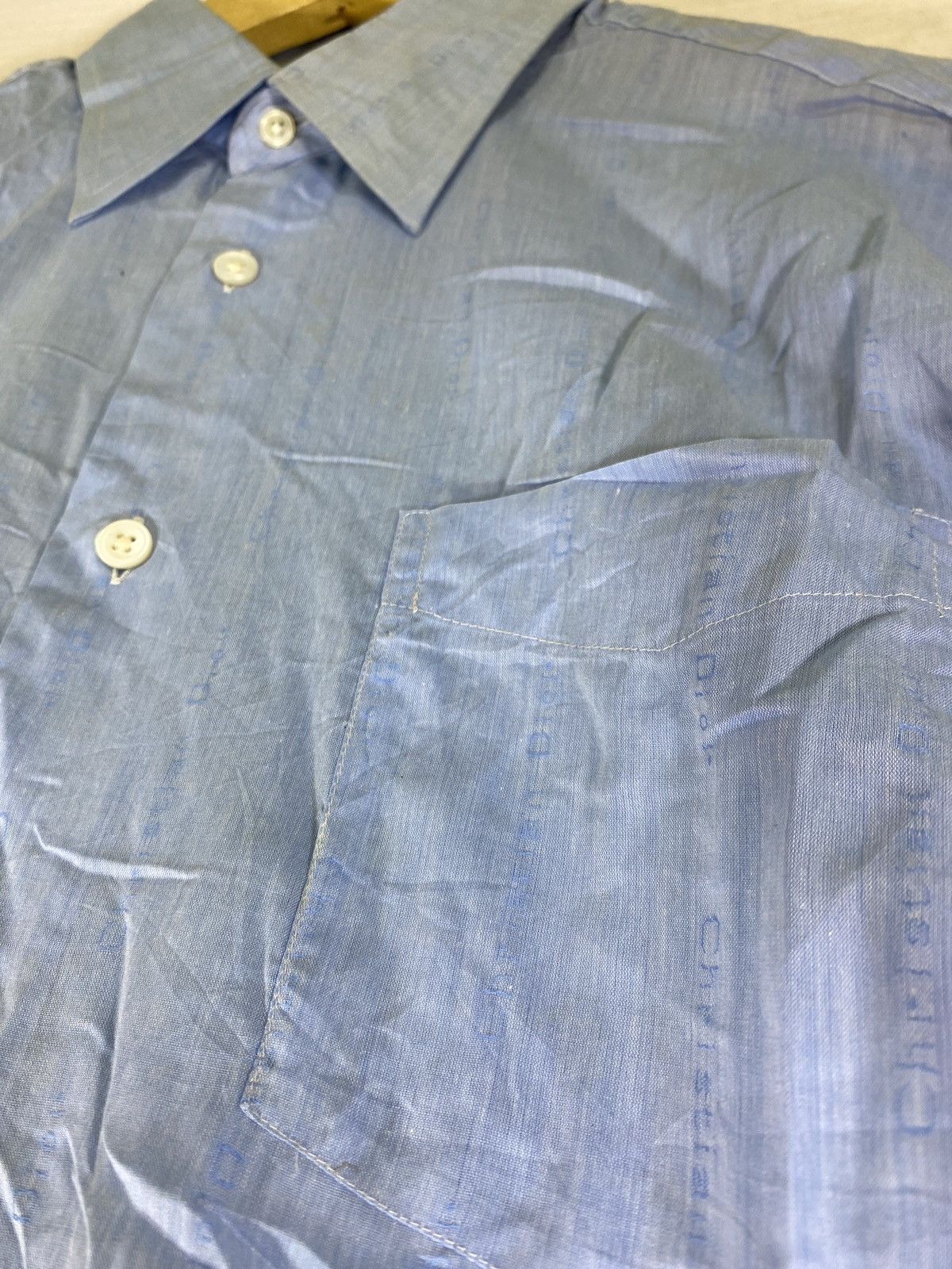 Christian Dior Monsieur vintage matrix style oxford shirt Size US M / EU 48-50 / 2 - 1 Thumbnail
