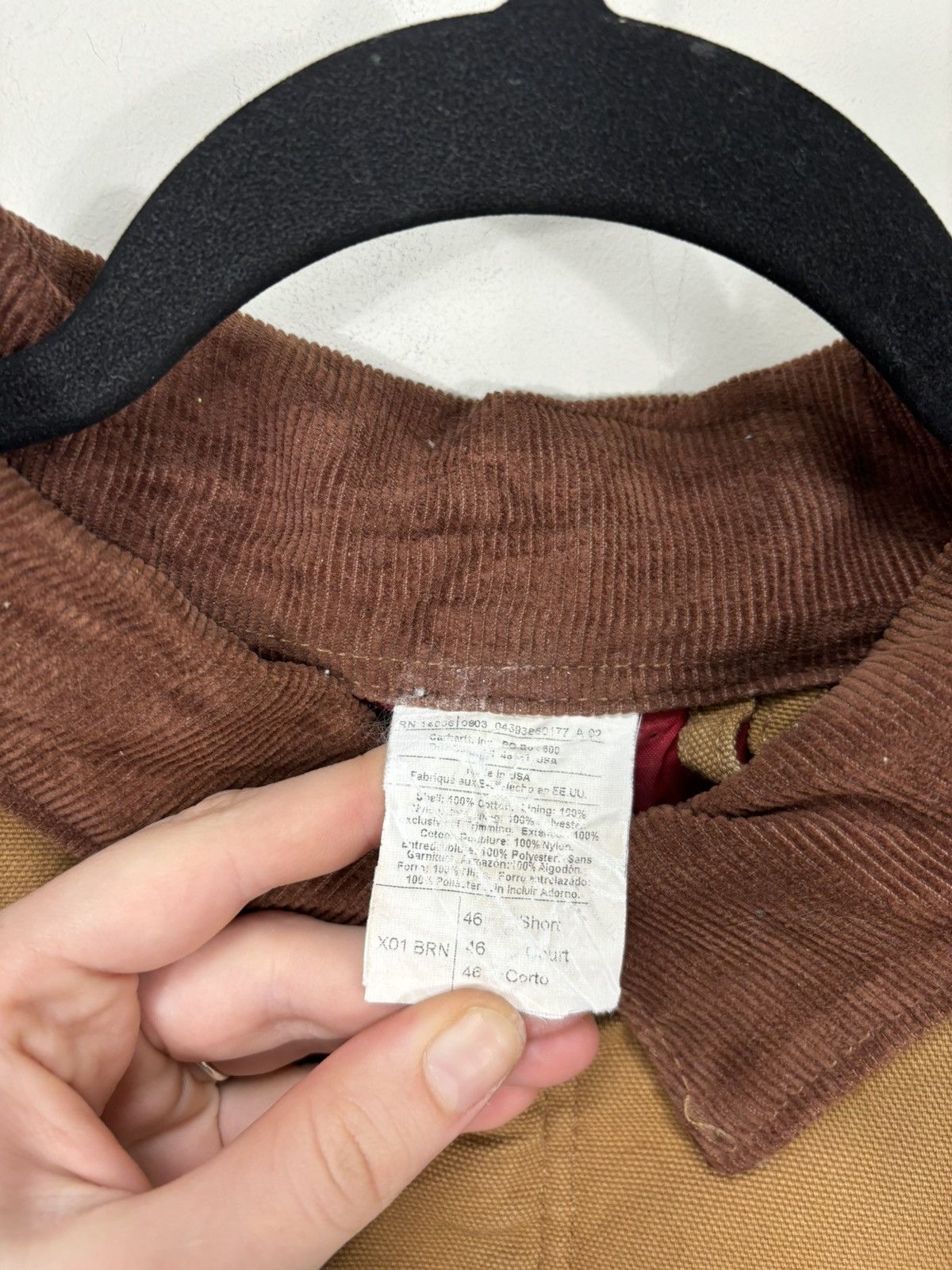 Carhartt Vintage 90s Carhartt USA Made Work Hype Boxy Cropped Jacket Size US M / EU 48-50 / 2 - 15 Thumbnail