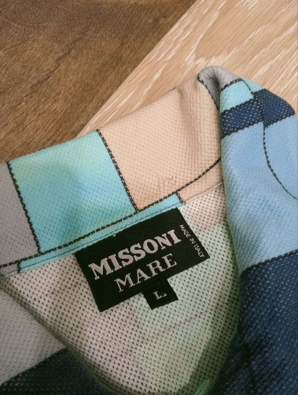 Missoni VINTAGE MISSONI POLO SHIRT Size US L / EU 52-54 / 3 - 3 Thumbnail
