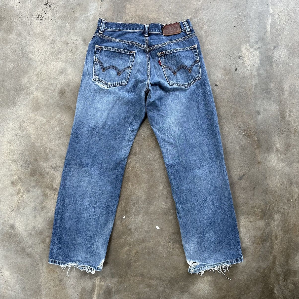 Japanese Brand Vintage Edwin 503 Distressed Faded Denim Jean Pant W31 Size US 31 - 10 Thumbnail
