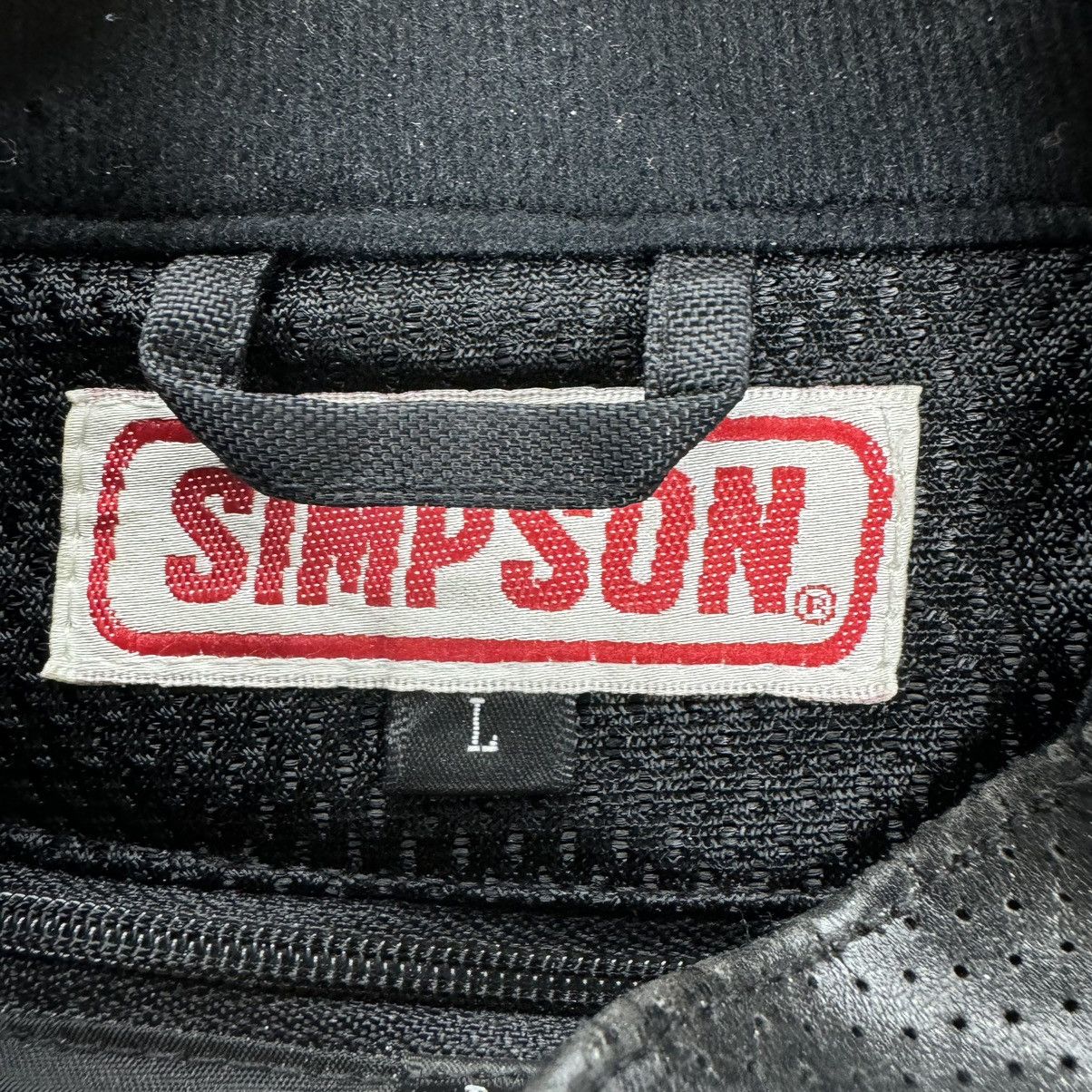 Sports Specialties 🌟SIMPSON RACING TEAM BIKERS JACKET Size US L / EU 52-54 / 3 - 12 Thumbnail