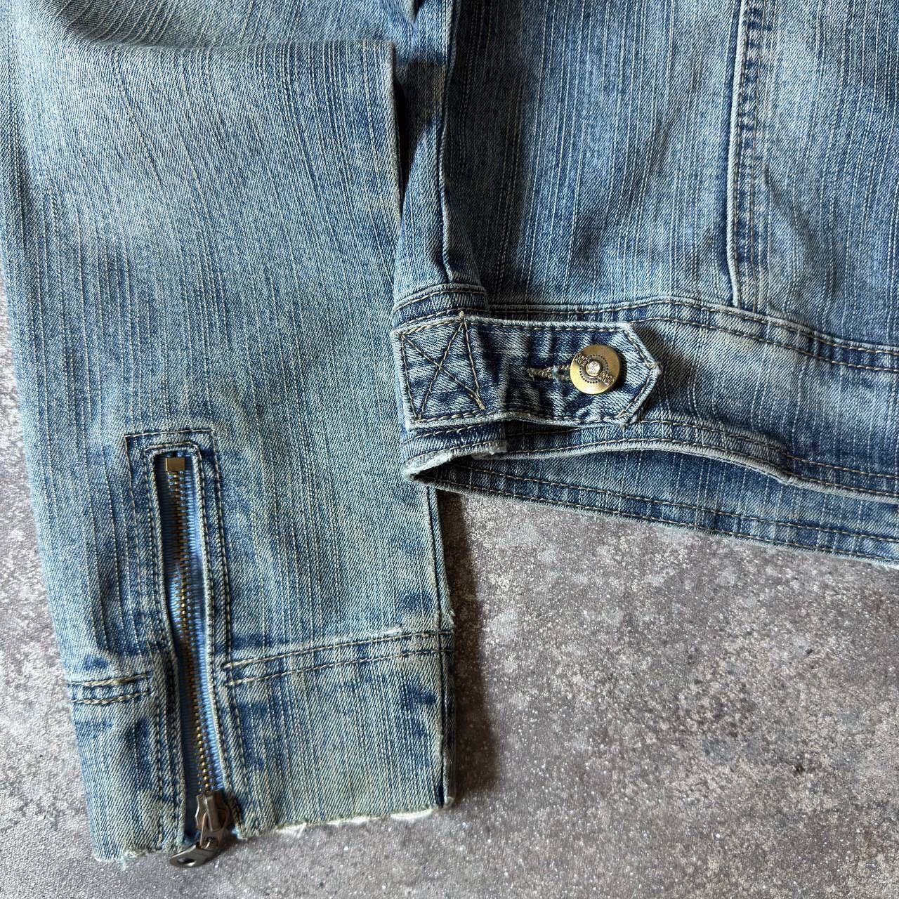 Japanese Brand D&G Vintage Washed Denim Jacket Size M / US 6-8 / IT 42-44 - 9 Thumbnail