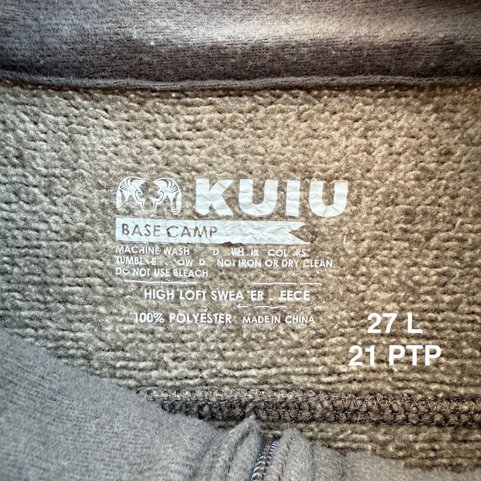 Other Kuiu Base Camp Jacket Medium Brown Full Zip Fleece Hunting Size US M / EU 48-50 / 2 - 8 Thumbnail