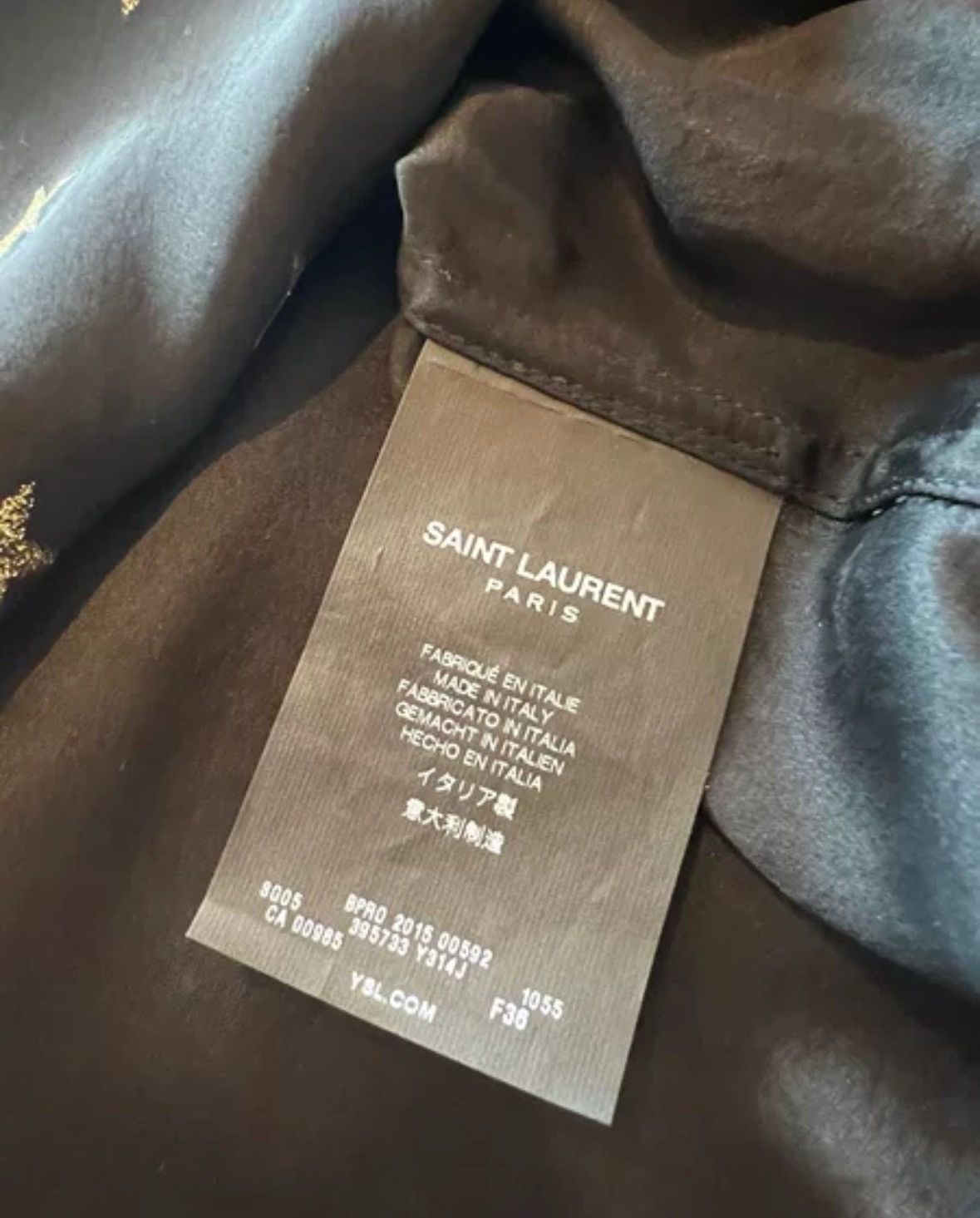 Saint Laurent Paris × Yves Saint Laurent Saint Laurent Star Shirt2412-Nextarrow Size XS / US 0-2 / IT 36-38 - 4 Thumbnail