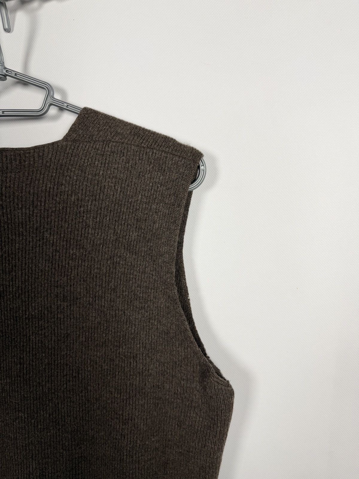 Fedeli Fedeli Cashmere Knit Vest Button Up Sleeveless Italy Size M Size US M / EU 48-50 / 2 - 8 Thumbnail