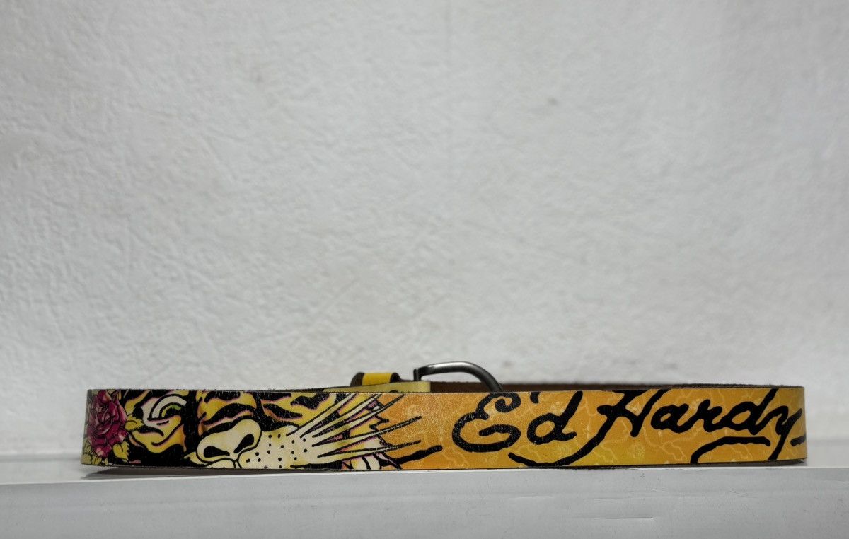 Ed Hardy Ed Hardy Tiger Vintage Hype Belt Size ONE SIZE - 1 Thumbnail