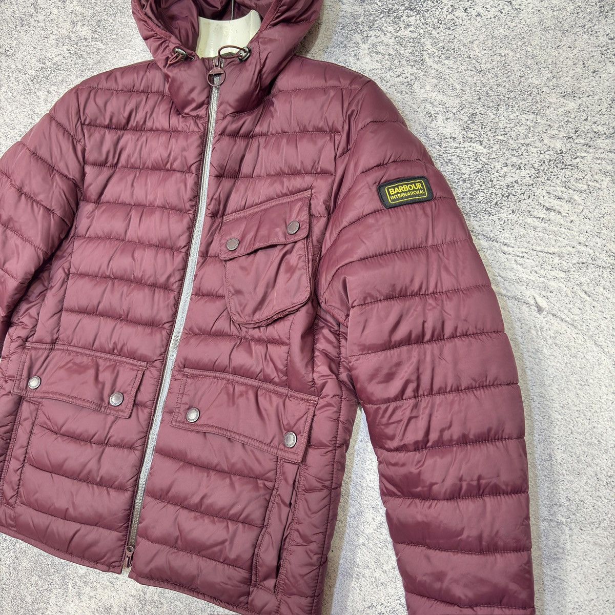 Barbour Barbour International Ouston Hooded Jacket L size Size US L / EU 52-54 / 3 - 4 Thumbnail