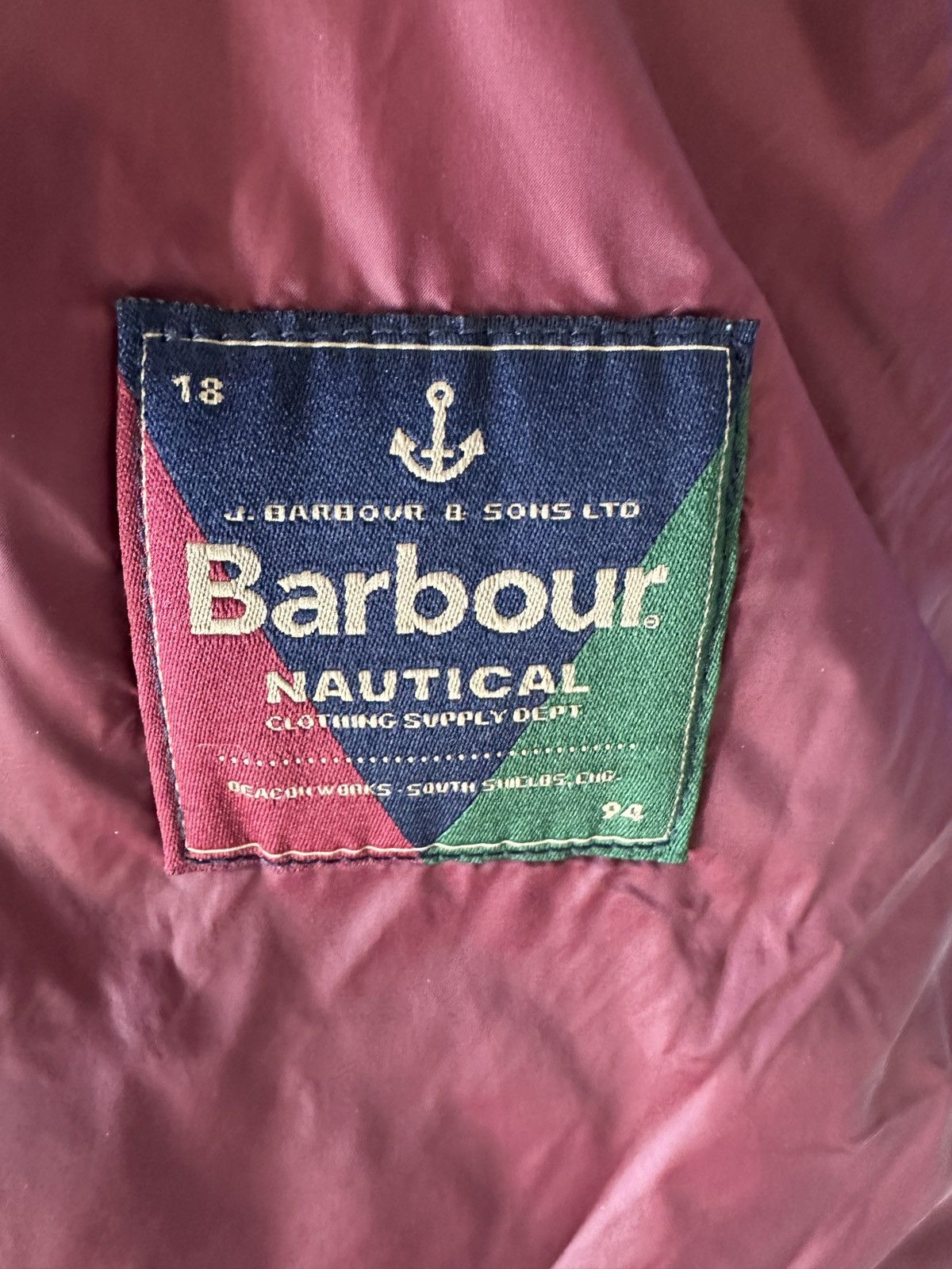 Barbour Barbour NIGG Quilt Fibredown Quilted Jacket Men’s size XL Size US XL / EU 56 / 4 - 9 Thumbnail