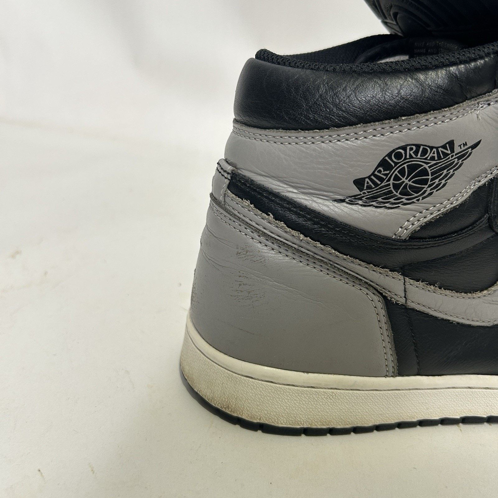 Jordan Brand Nike Air Jordan 1 Retro High OG “Shadow” (2018) Size US 11.5 / EU 44-45 - 7 Thumbnail