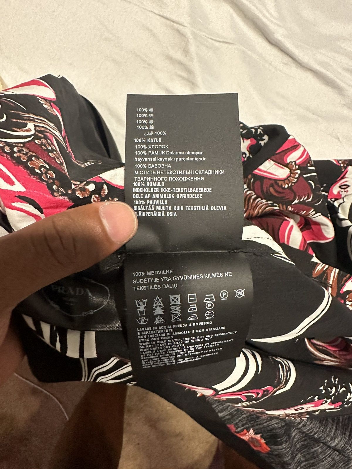 Prada Prada Short Sleeve Hawaiin Shirt Size US M / EU 48-50 / 2 - 14 Thumbnail