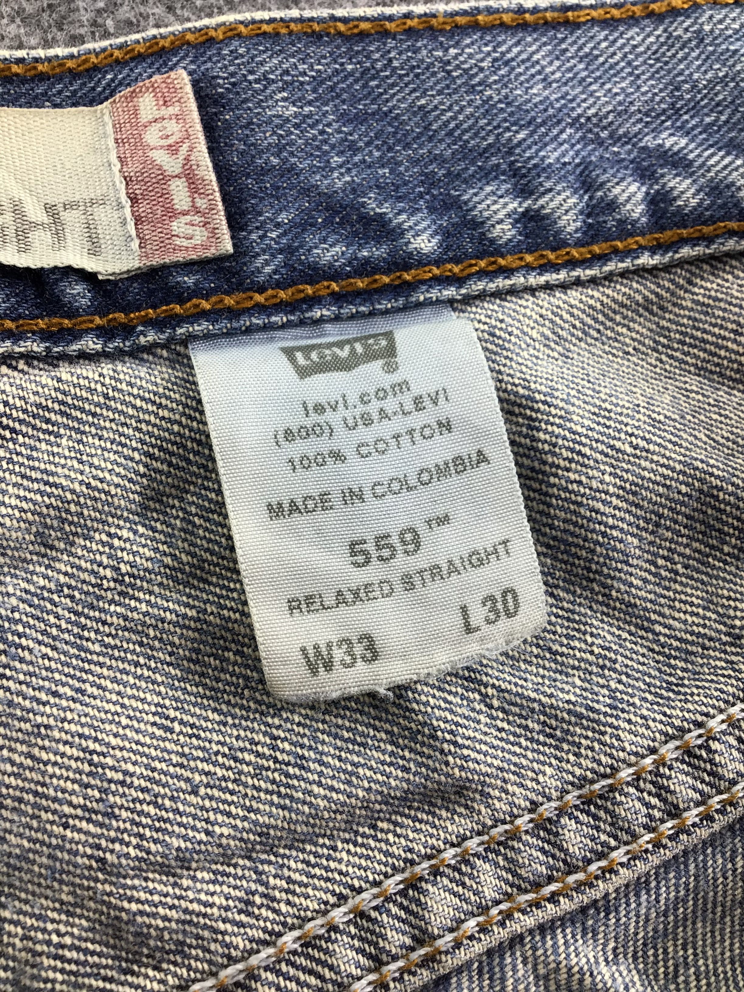 Levi's Vintage Levis 559 Jeans-J601 Size US 35 - 11 Thumbnail