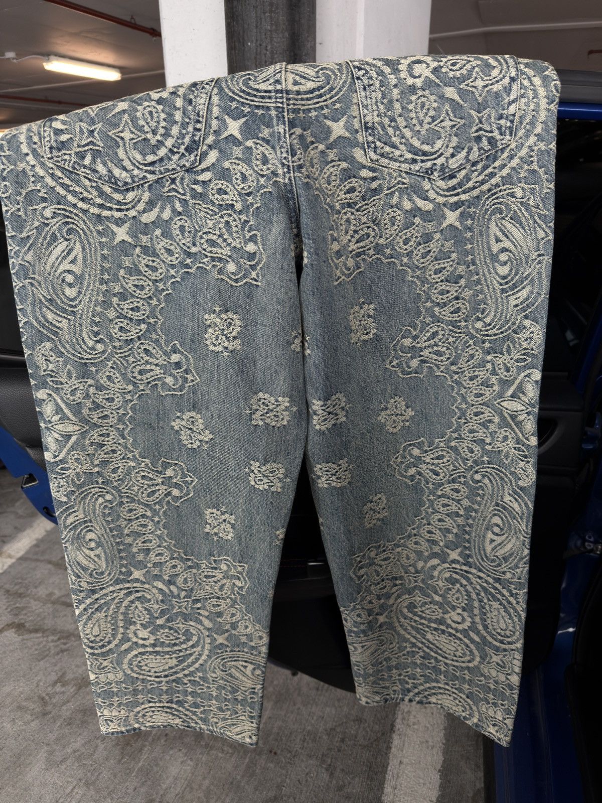 Supreme Bandana Jacquard Baggy Jean (SS25) - $268
