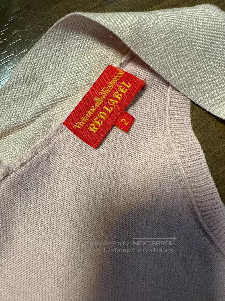 Vivienne Westwood Vivienne Westwood Pink bow tie ribbon knitted sweater vest Size M / US 6-8 / IT 42-44 - 6 Thumbnail