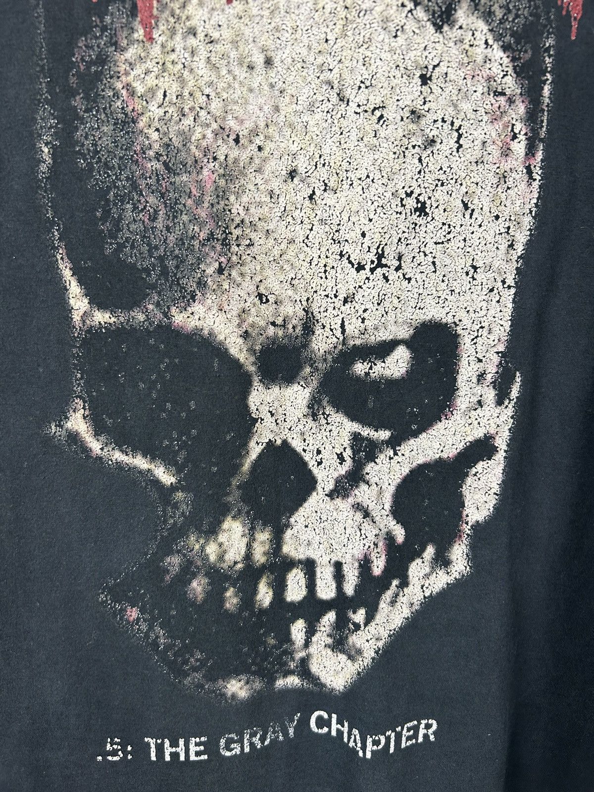 Band Tees Vintage Slipknot The Gray Chapter T shirt Size US L / EU 52-54 / 3 - 9 Thumbnail