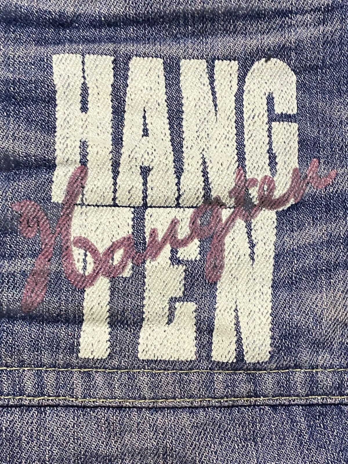 Hang Ten Hang Ten Baggy jean great condition with a unique vibe jeans Size US 30 / EU 46 - 10 Thumbnail