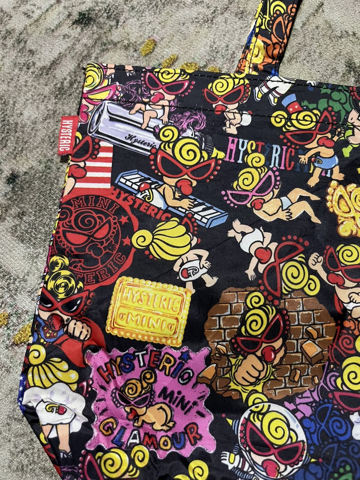 Hysteric Glamour × Japanese Brand Hysteric Glamour Tote Bag Full Print Japan 🇯🇵 Size ONE SIZE - 8 Thumbnail