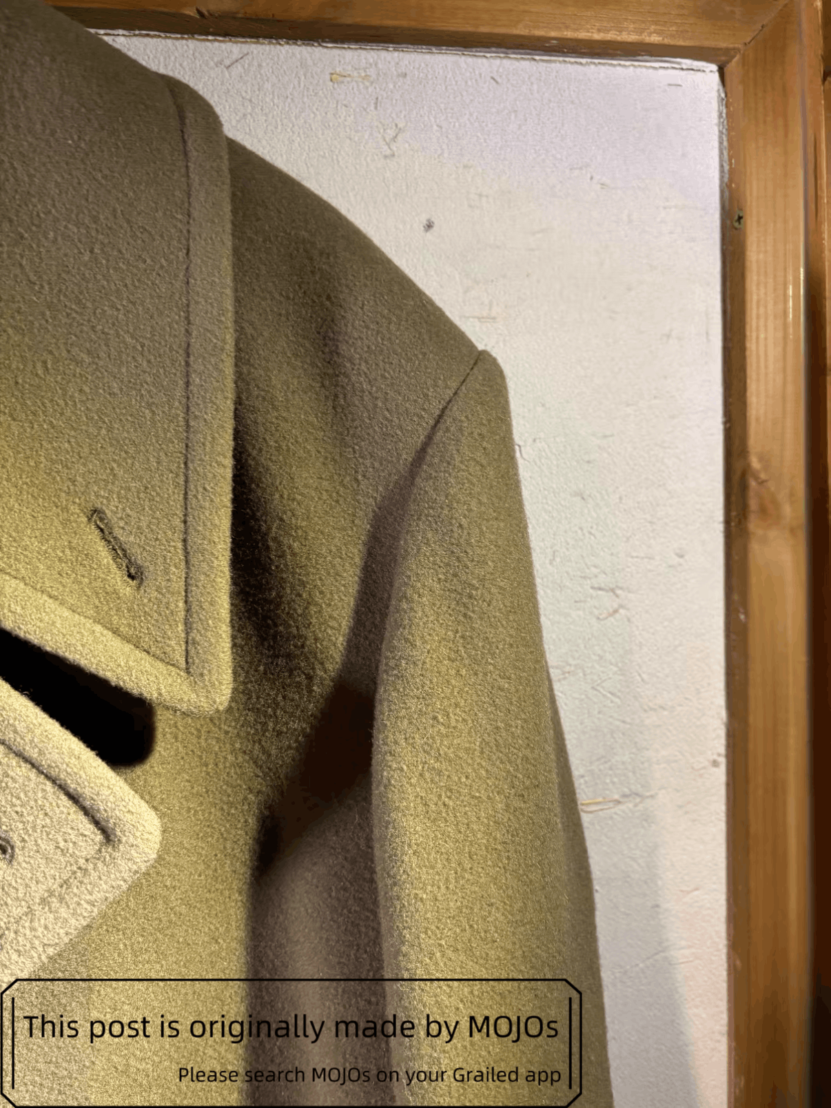 Lemaire Sz 50 Lemaire OS Wool Coat mojos572626 Size US M / EU 48-50 / 2 - 3 Thumbnail