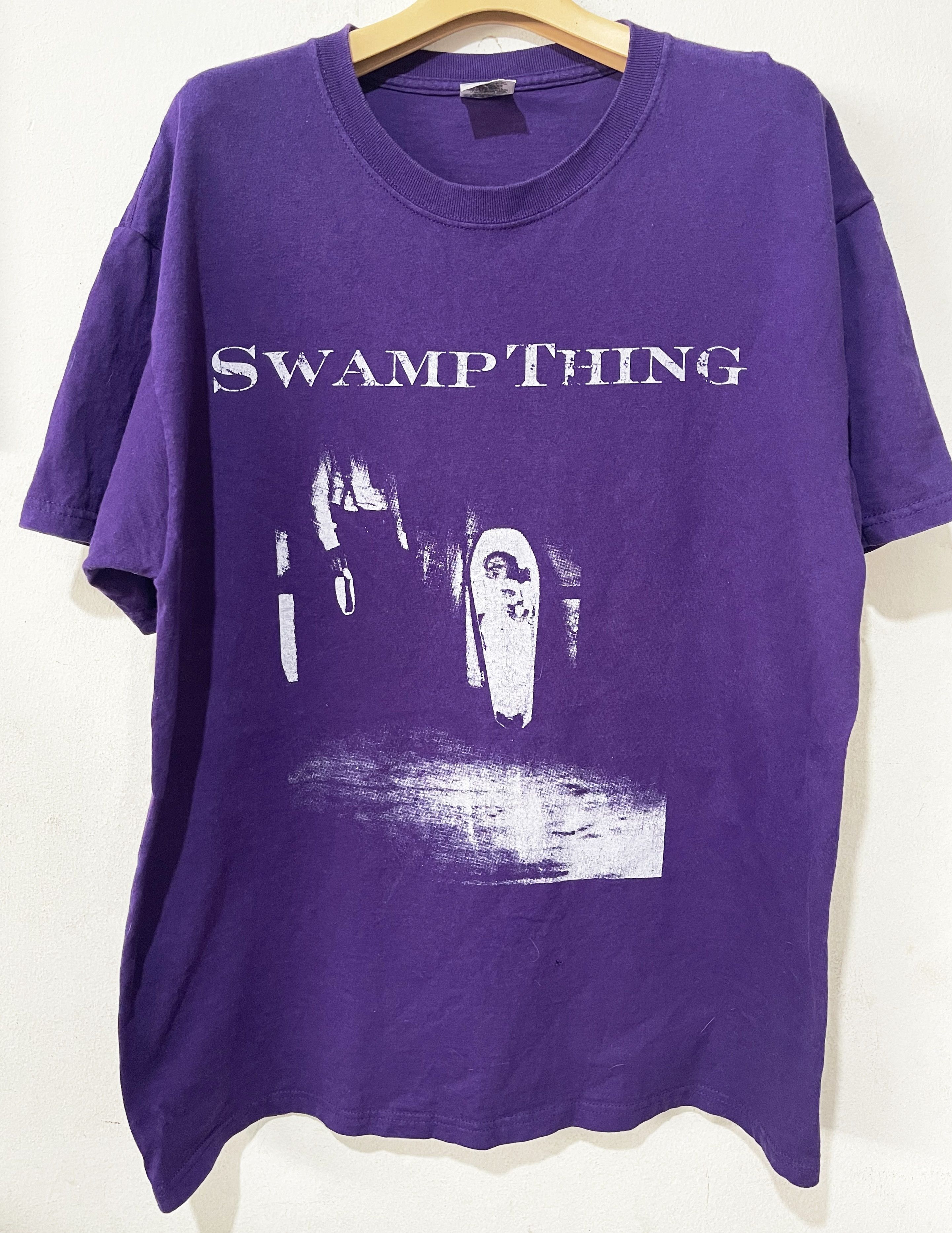 Band Tees × Vintage Swamp Thing Band Shirt Size US L / EU 52-54 / 3 - 1 Thumbnail