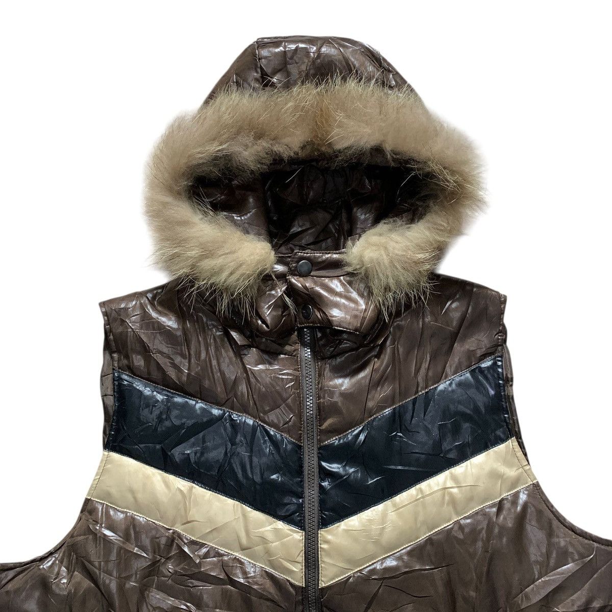 20471120 Craft Works LGB GOA Vkei Style Puffer Vest Fur Jacket Size US L / EU 52-54 / 3 - 2 Thumbnail