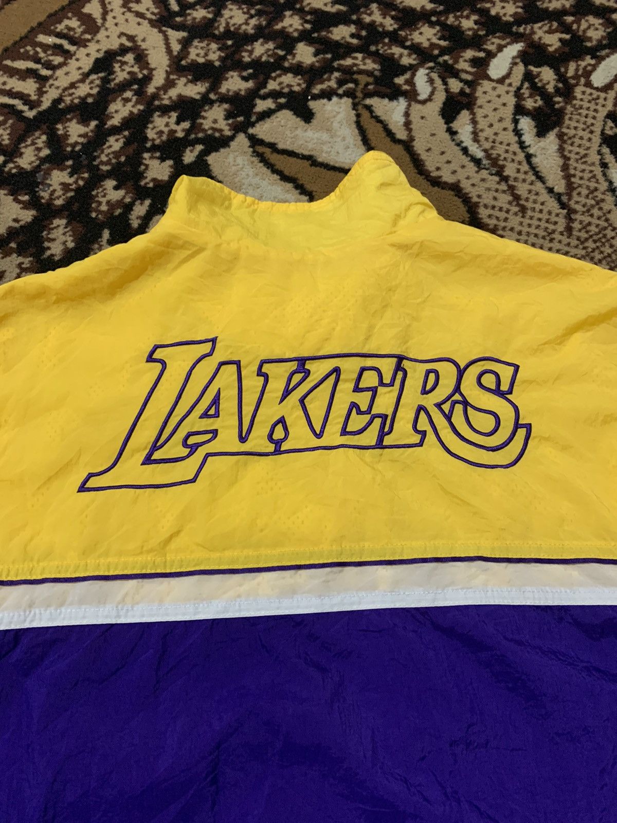 NBA Vintage Light Jacket Nike Lakers NBA Size US M / EU 48-50 / 2 - 3 Thumbnail