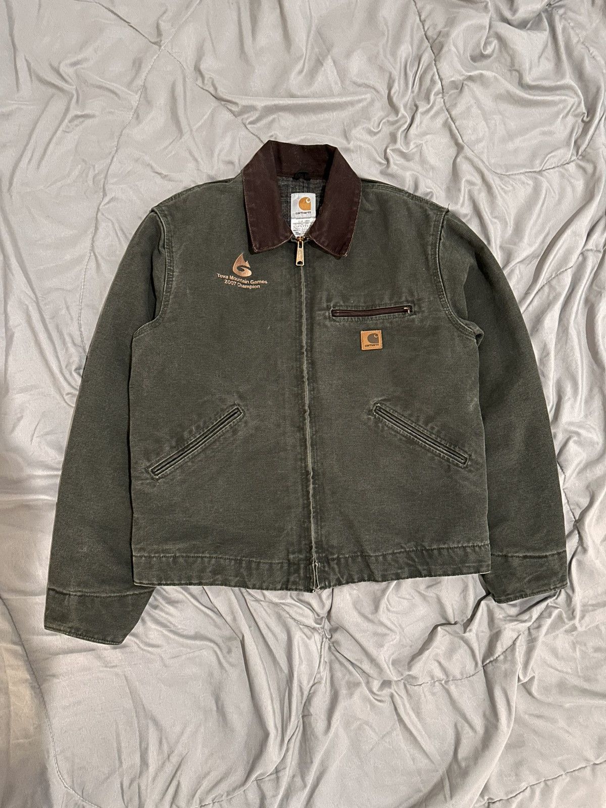 Carhartt Carhartt Detroit Jacket J97 Mos // J97 Moss Green 2006 Size US M / EU 48-50 / 2 - 1 Thumbnail