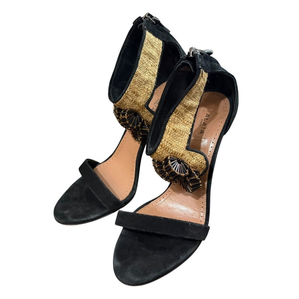 Other Other Alaia Suede Design Sandals Suede Shoes DUTY FREE for USA Size ONE SIZE - 1 Thumbnail