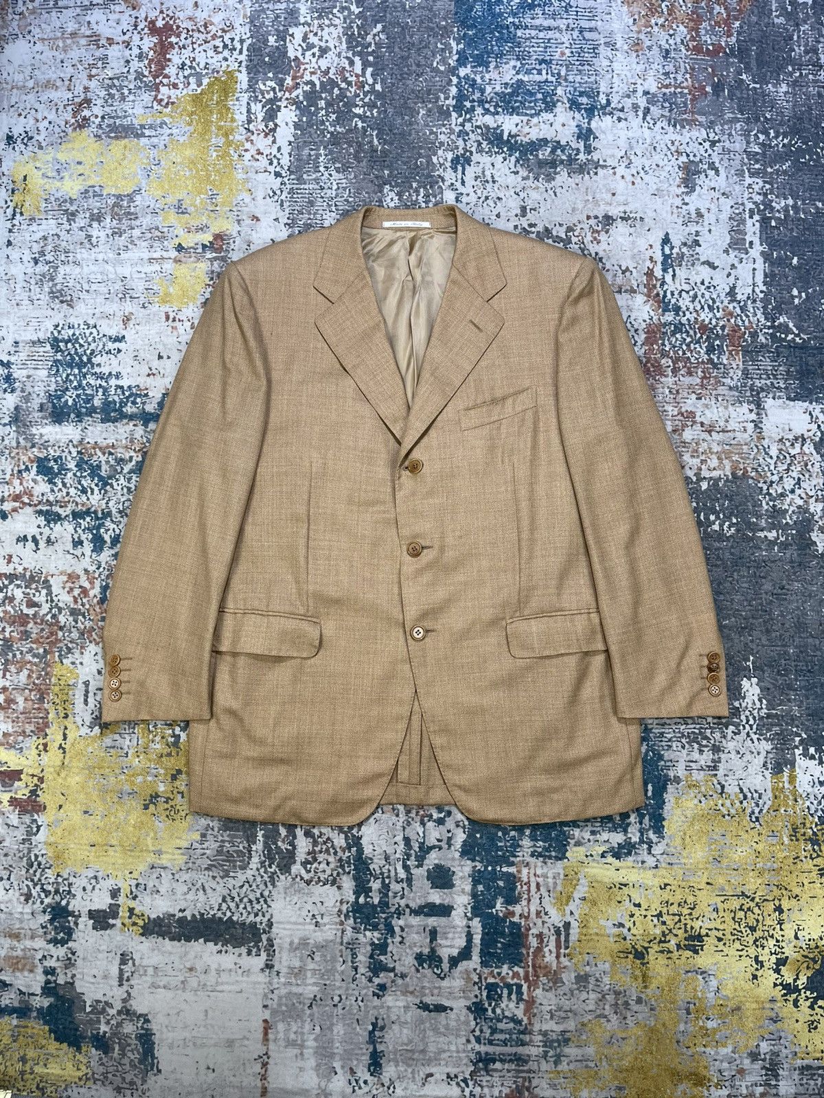 Canali Canali x Resmann Herrenausstatter Pure Wool Blazer Size US L / EU 52-54 / 3 - 1 Thumbnail