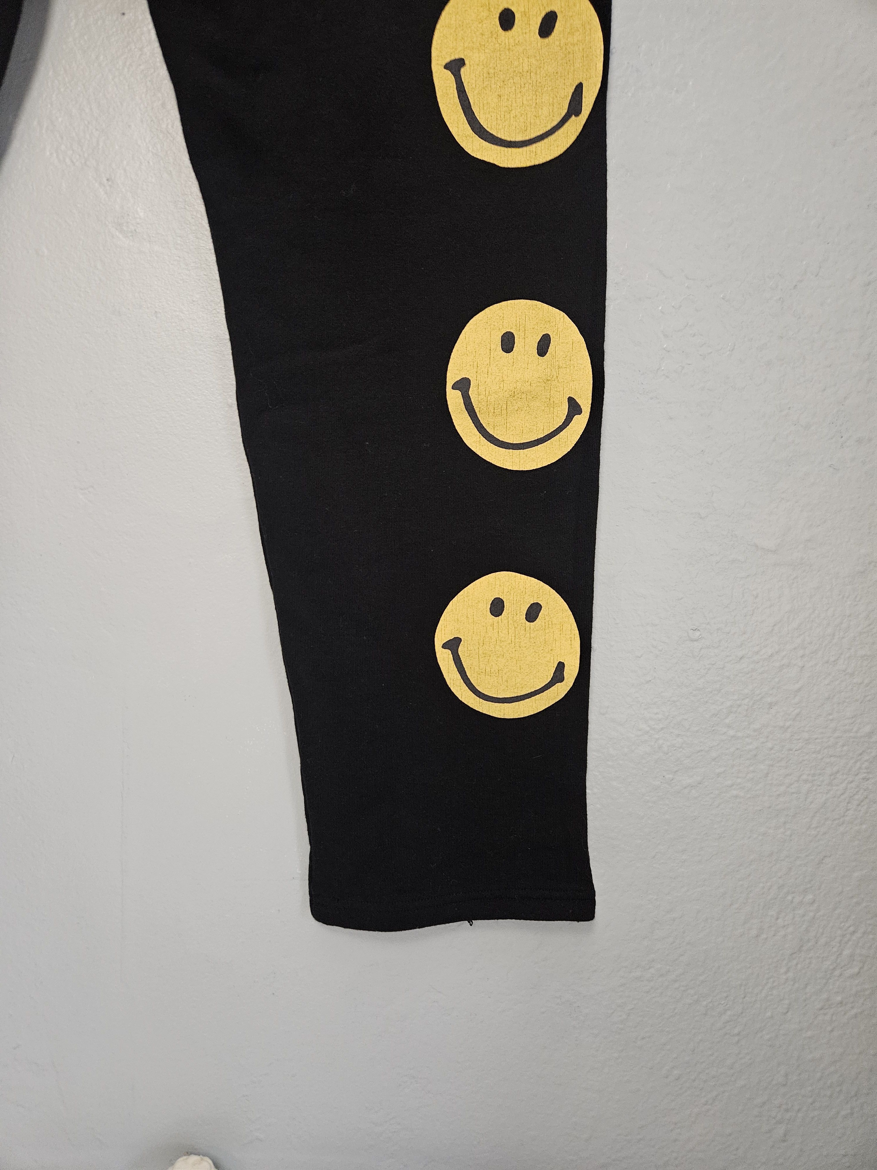 Kapital Smiley Print Black Sweatpants Size US 36 / EU 52 - 5 Thumbnail
