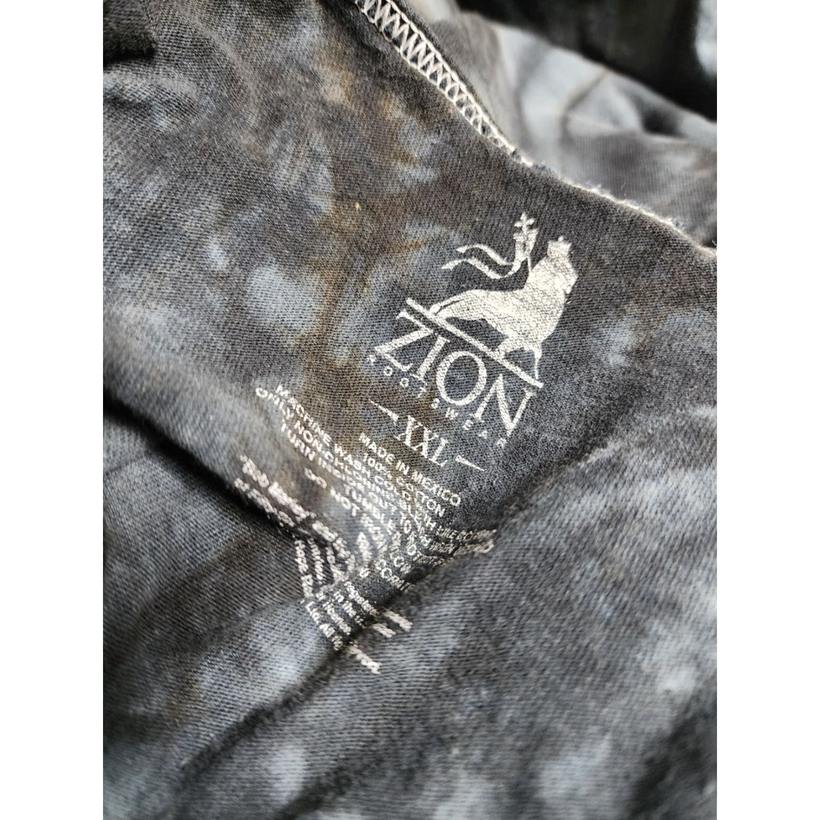 Vintage VINTAGE Zion Rootswear Band Tee Tank Top Men's Tank 2XL Black Tie Dye Bob Marley Shirt Mens Size US XXL / EU 58 / 5 - 4 Thumbnail