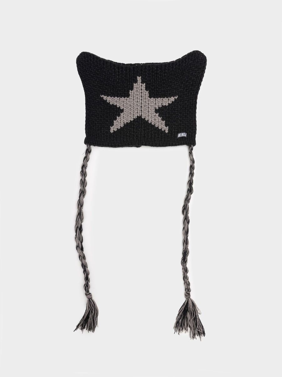 Anime × Japanese Brand × Vintage MINGA STAR KNITTED BEANIE HAT Y2k Sk8 Grunge Size ONE SIZE - 1 Thumbnail