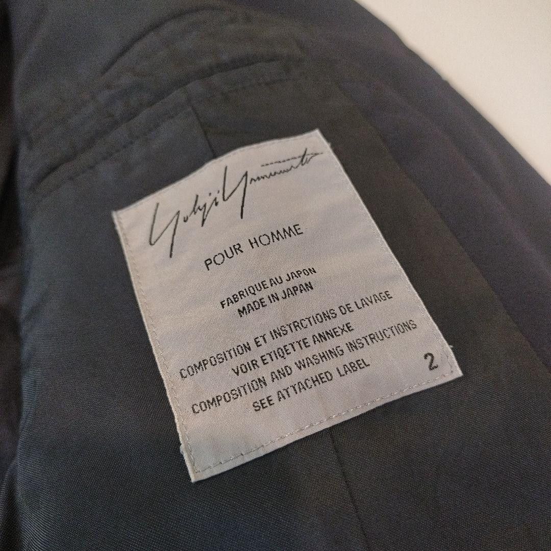 Yohji Yamamoto Yohji Yamamoto navy white piping jacket Size US M / EU 48-50 / 2 - 6 Thumbnail