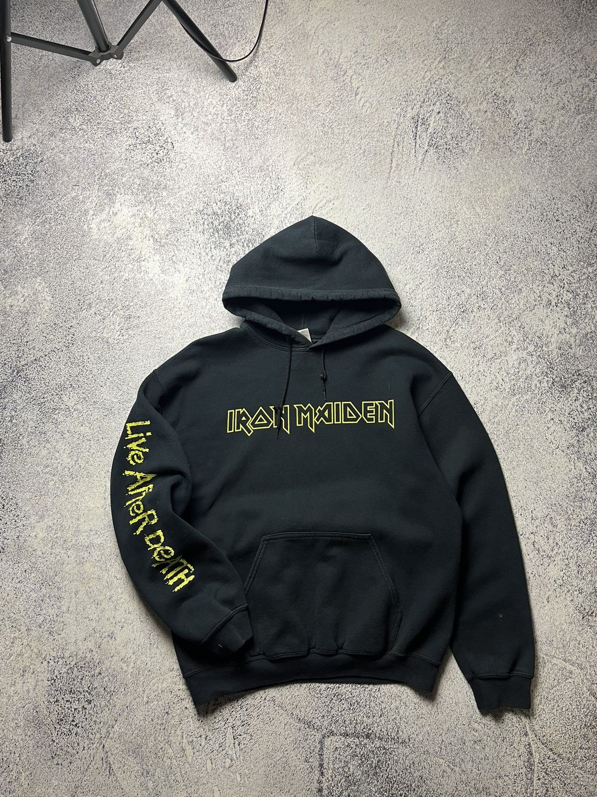 Iron Maiden Vintage Iron Maiden Live After Death Hoodie Rock Bend Y2K 90 Size US M / EU 48-50 / 2 - 1 Thumbnail