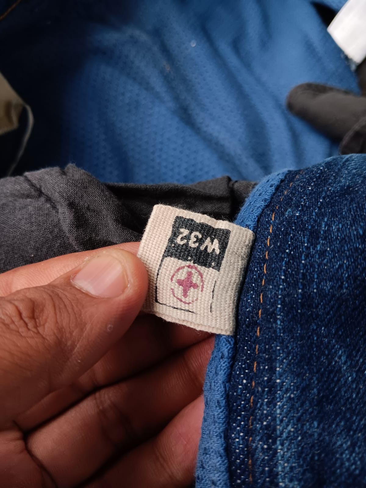 If Six Was Nine Double layered Tough jeans Smith distressed vintage jeans Size US 32 / EU 48 - 15 Thumbnail
