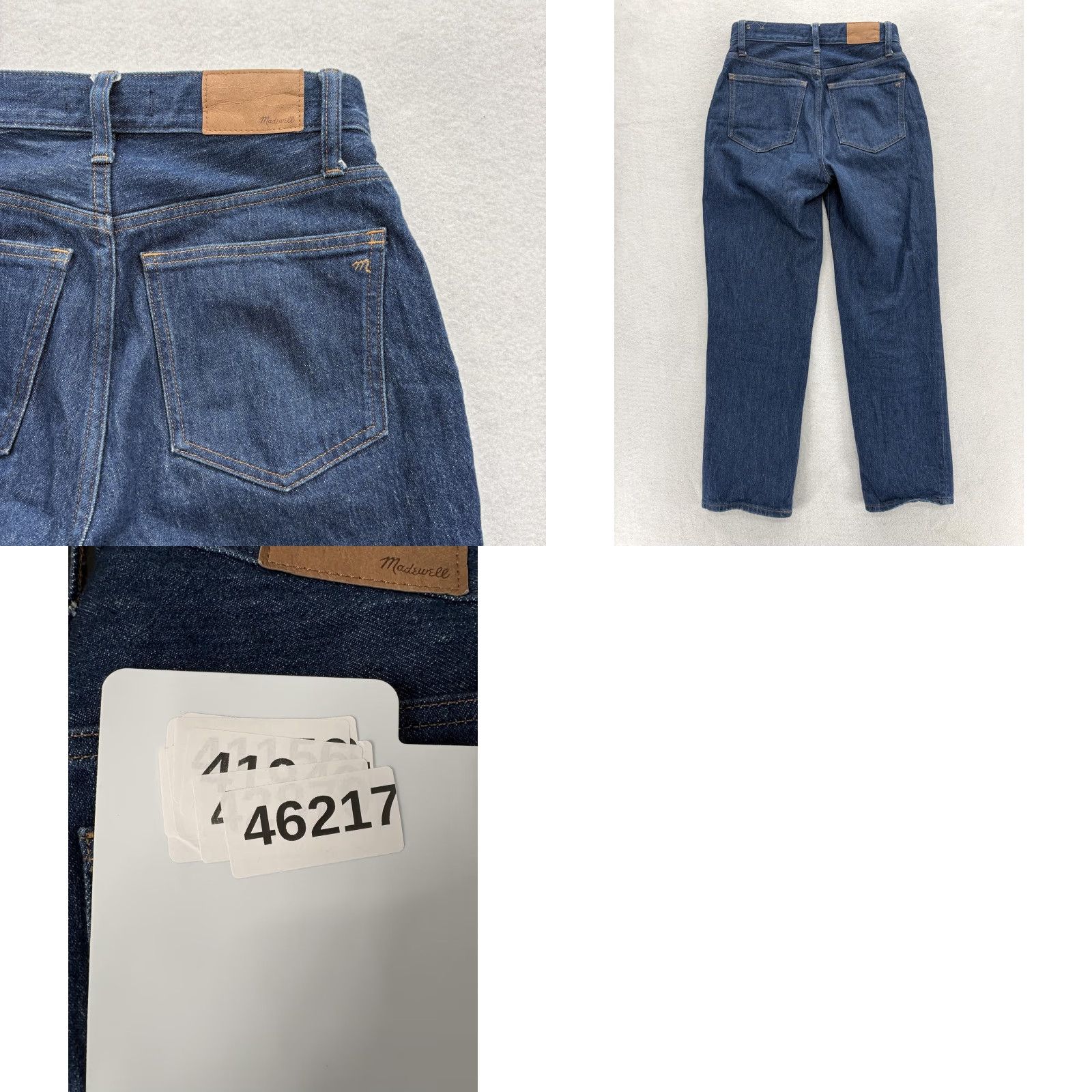 Madewell VINTAGE Madewell The Perfect Vintage Straight Jeans Women's 25 Blue High Rise Denim Y2K Straight Jeans Womens Size 42" / US 20 - 9 Thumbnail