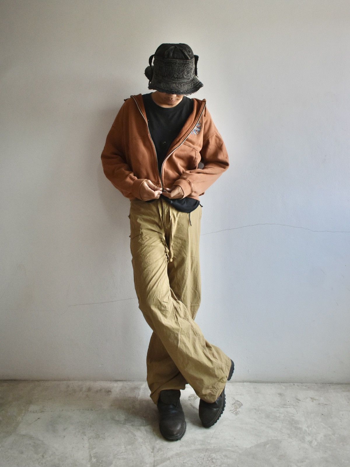 45rpm × Vintage 45rpm Ripstop Flared Pants Size US 30 / EU 46 - 11 Thumbnail