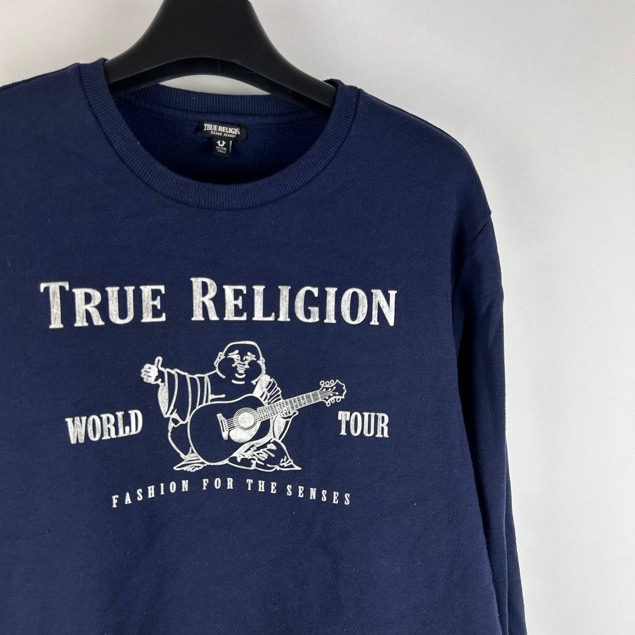 True Religion True Religion Budda Big Logo Sweatshirt Crewneck Size US XL / EU 56 / 4 - 2 Thumbnail
