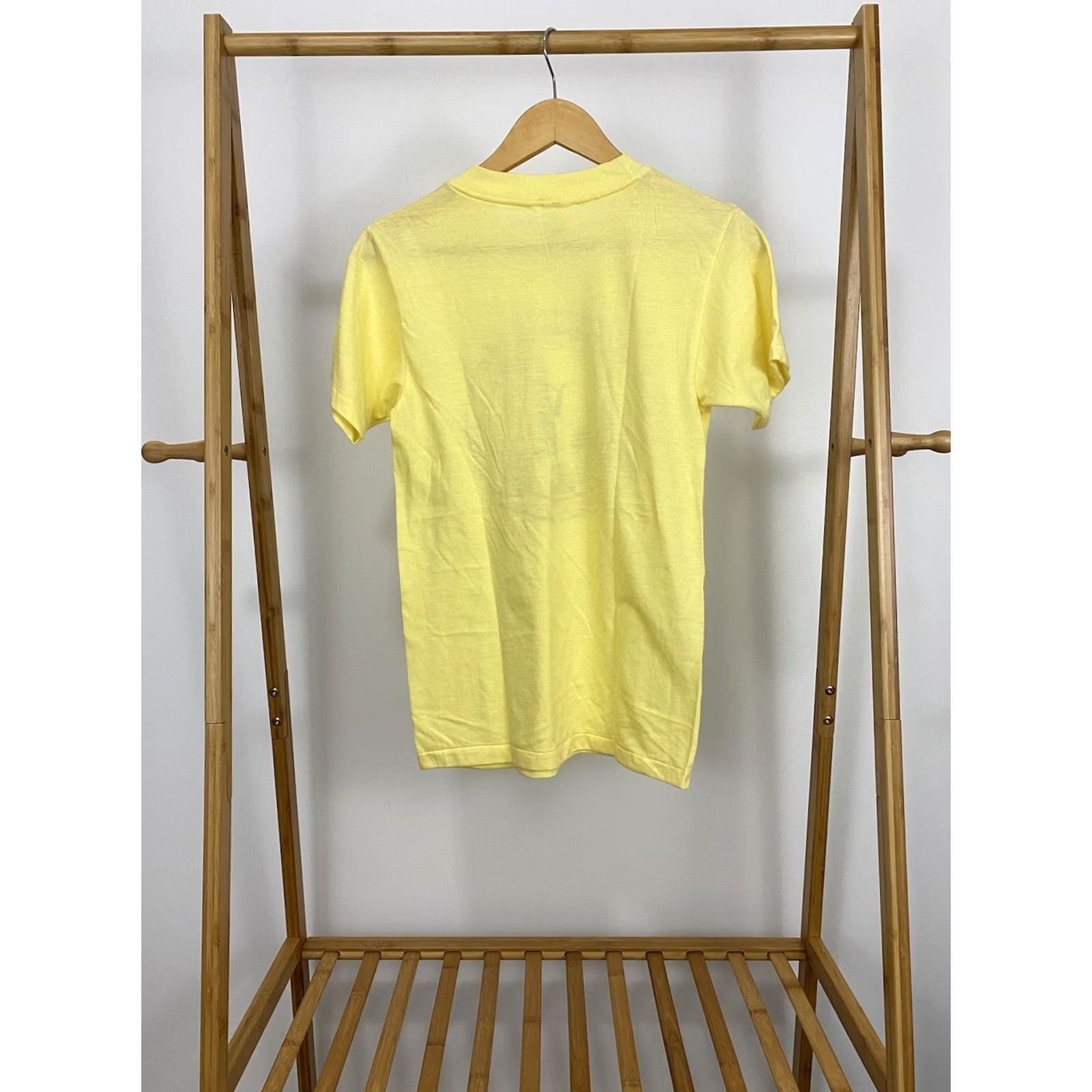 Vintage VINTAGE 80s Xpres Knits Old Hickory Council Cub Day Camp Salem Adventure Thin T-Shirt Size S Yellow Mens Size US S / EU 44-46 / 1 - 4 Thumbnail