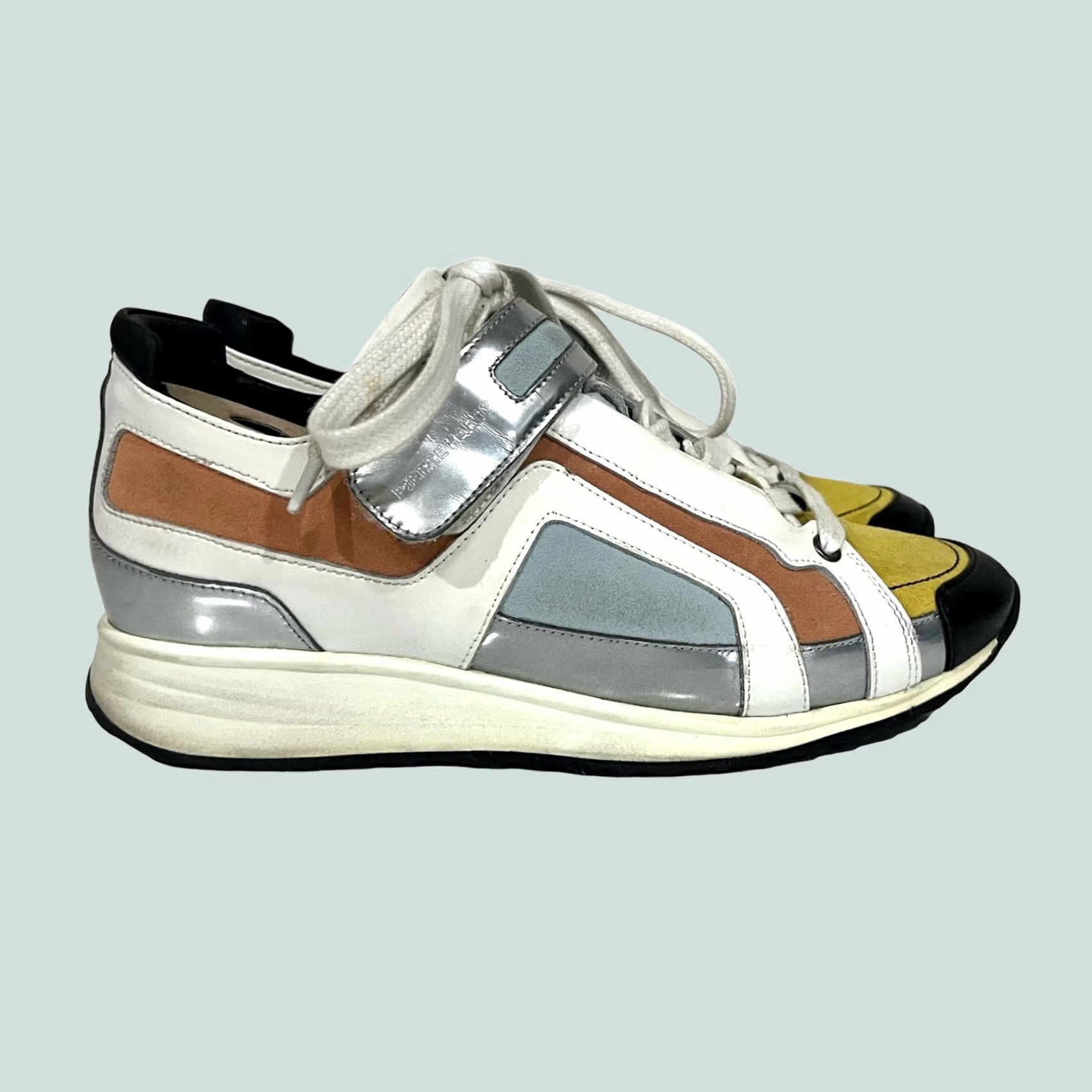 Pierre Hardy Pierre Hardy Street Life Sneakers Suede Trainers Low-Top Womens US 9 39 Multicolor Size US 9 / IT 39 - 1 Thumbnail