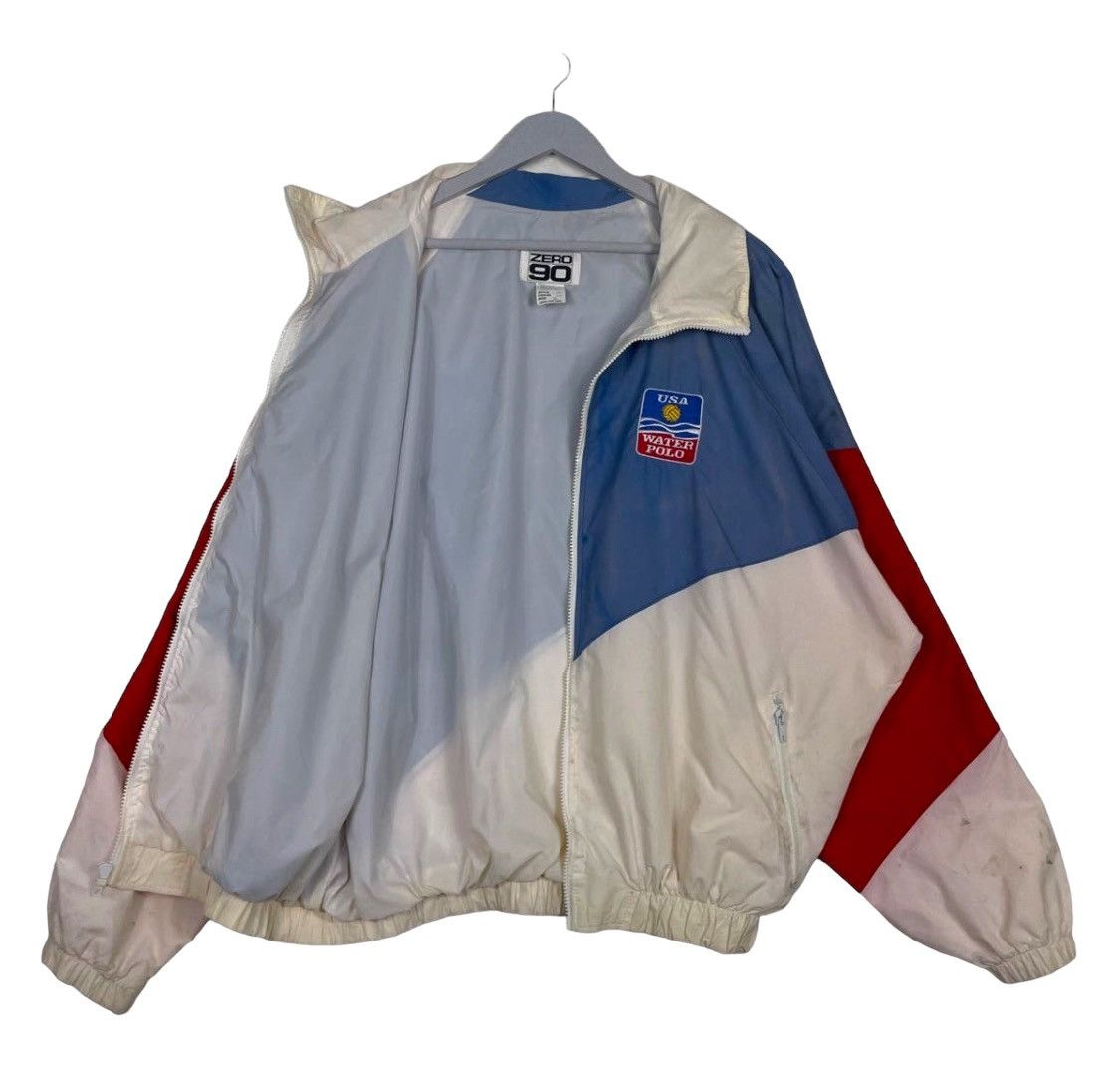 USA Olympics × Vintage 💥90s USA WATER POLO OLYMPIC TRACK JACKET Size US XL / EU 56 / 4 - 2 Thumbnail