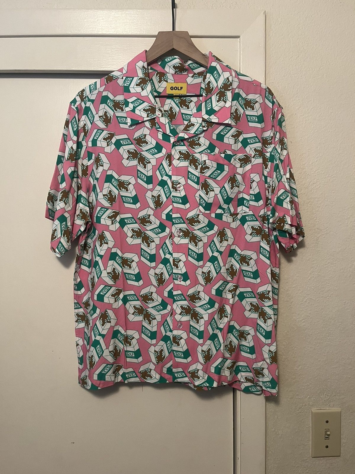 Golf Wang × Tyler The Creator Golfwang Cigarette 10 year anniversary button  up