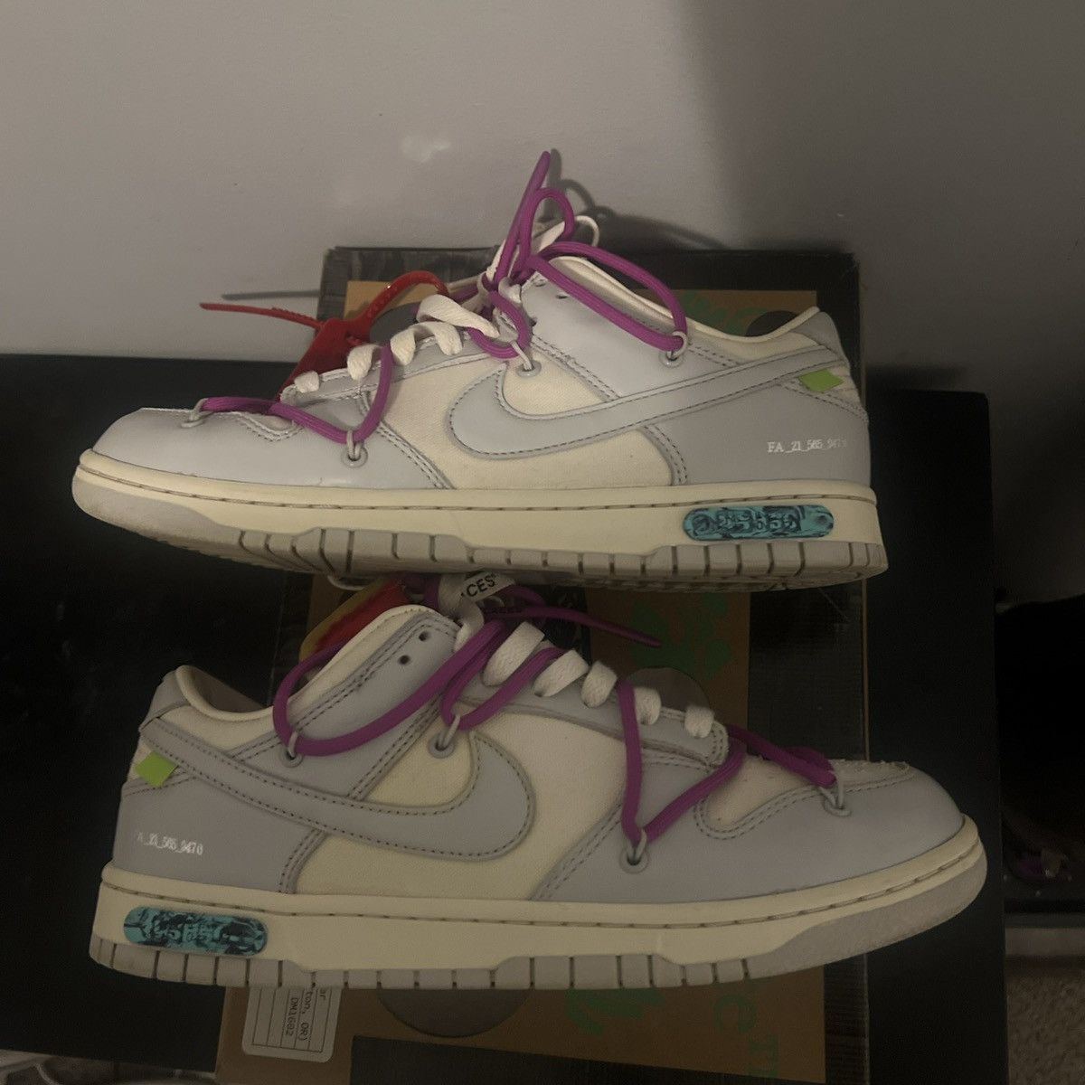 Off-White Off white lot dunk 45 Size US 9.5 / EU 42-43 - 3 Thumbnail