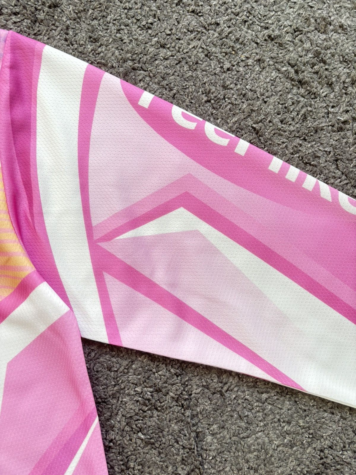Japanese Brand Lalafox pink 22 streetwear unisex long sleeves jersey tee Size US M / EU 48-50 / 2 - 17 Thumbnail