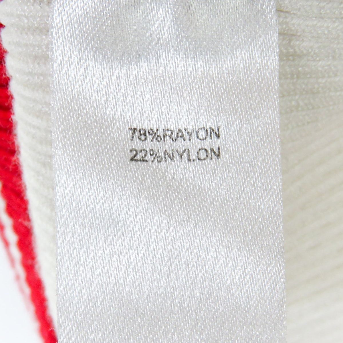 Other Embossed Cream Striped Sweater Classic Knit Medium Preppy Size M / US 6-8 / IT 42-44 - 5 Thumbnail