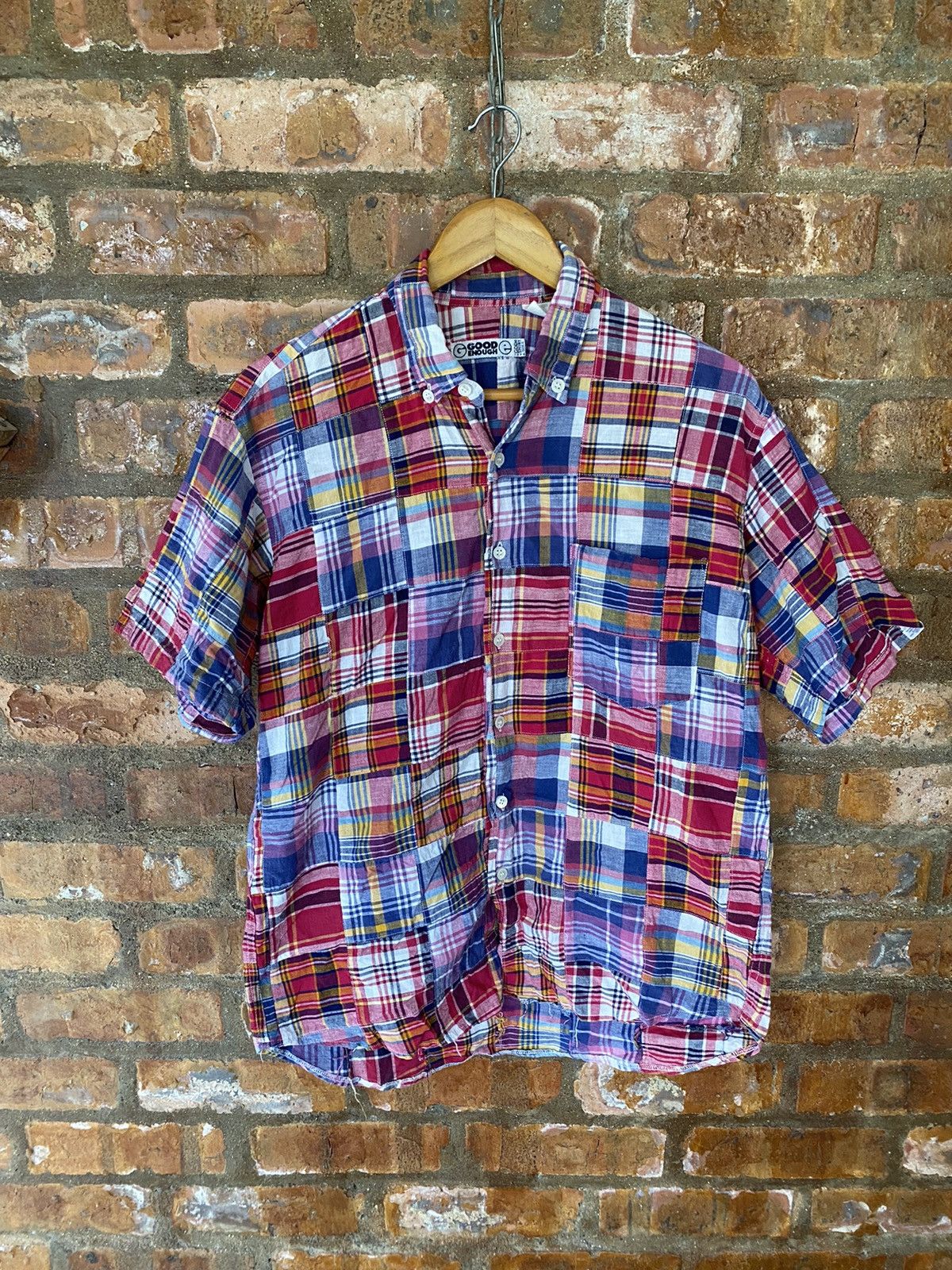 Fragment Design SS1998 GDEH patchwork button up Size US M / EU 48-50 / 2 - 2 Thumbnail