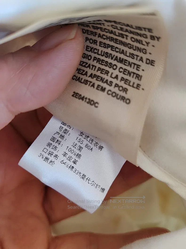 Hermes Hermes 2022SS Showpiece Button-Up Belt Pants Size 42" / US 20 - 7 Thumbnail