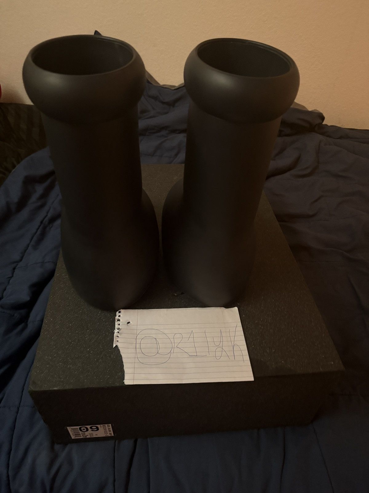 MSCHF Big Red MSCHF Boots (Black( Size US 9 / EU 42 - 4 Thumbnail