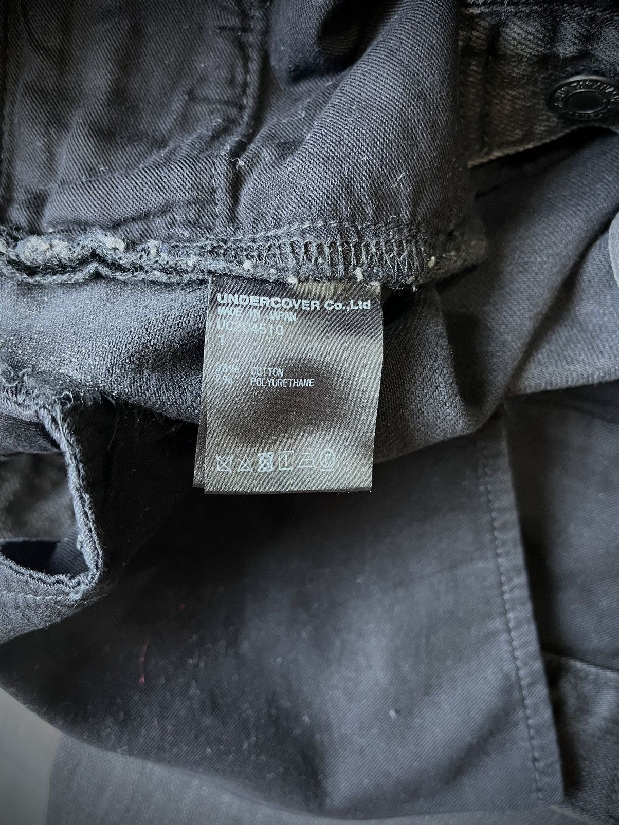 Undercover Undercover A/W23 Embellished D-Hand Denim Pants Size US 29 - 8 Thumbnail